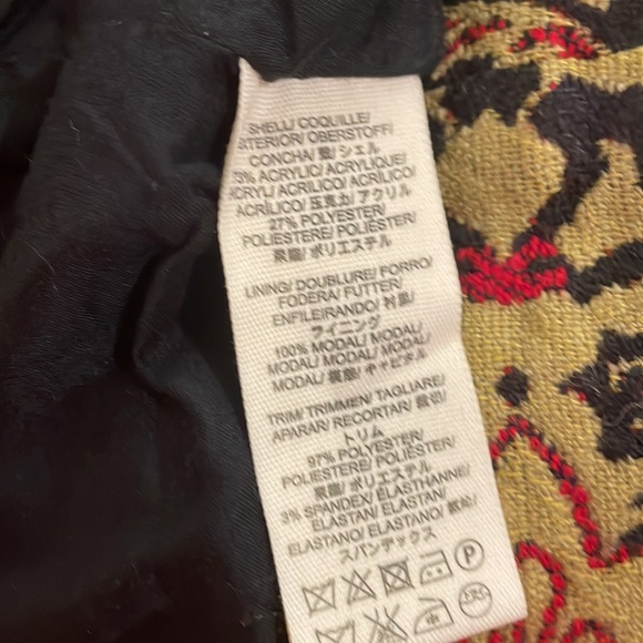 Free People Tapestry Long Coat, Multi, Size 6 - Picture 12 of 13